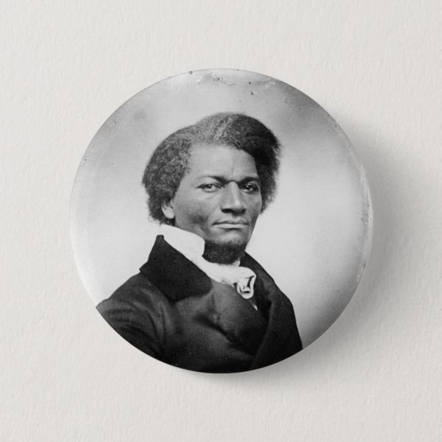 Frederick Douglass Portrait ~ 1847 Button (Vorderseite)