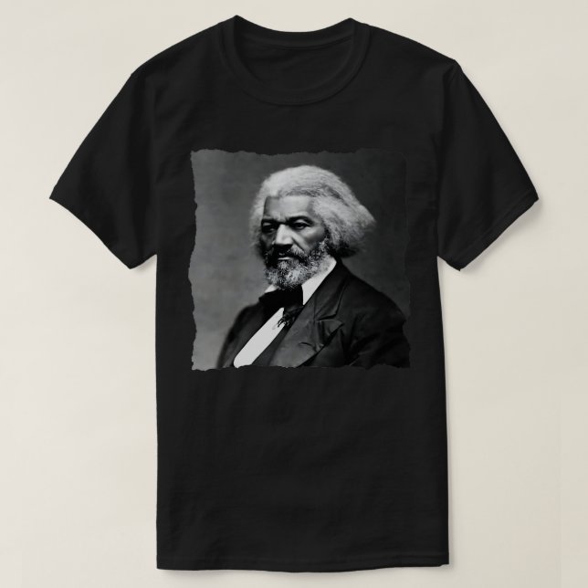 Frederick Douglass-Portrait T-Shirt (Design vorne)