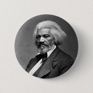 Frederick Douglass Portrait von George K. Warren Button