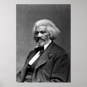 Frederick Douglass Portrait von George K. Warren Poster