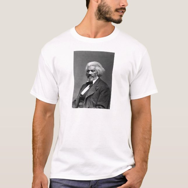 Frederick Douglass Portrait von George K. Warren T-Shirt (Vorderseite)