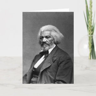 Frederick Douglass Porträt durch George K. Waren Karte