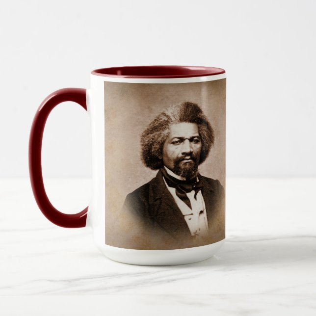 Frederick Douglass Quote Tasse "Rebellion" (Links)