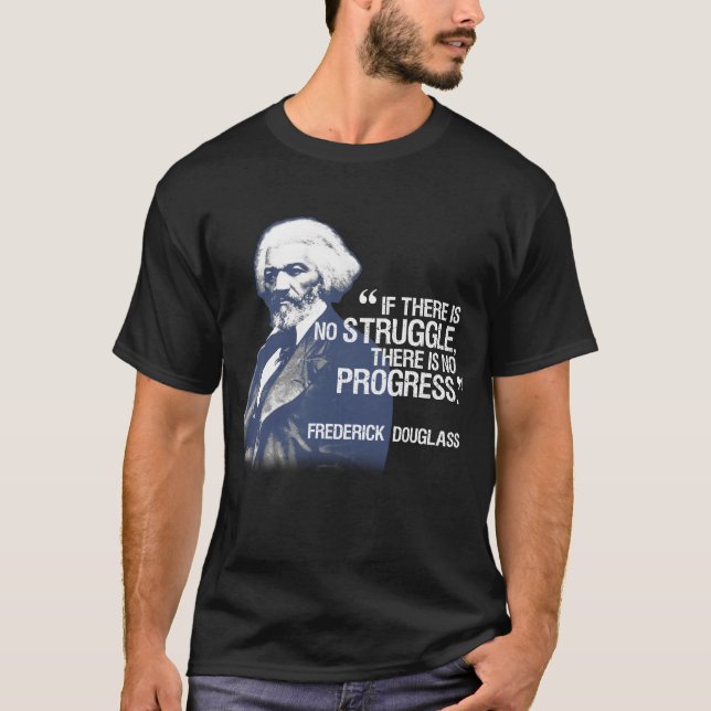 Frederick Douglass Reihen-T - Shirt (Vorderseite)