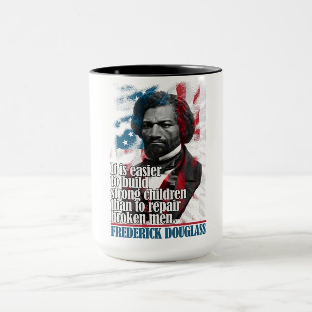 FREDERICK DOUGLASS - Starke Kinder Tasse (Zentrum)