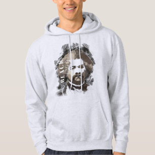 Frederick Douglass Wasserfarbenmalerei Hoodie