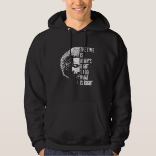Frederick Douglass Zitat Apparel Black History Mon Hoodie