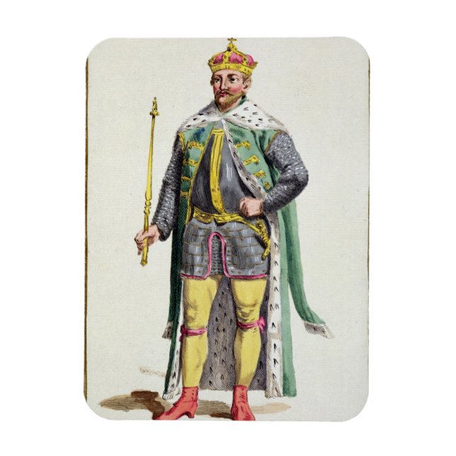 Frederick II (1534-88) King of Denmark from 'Receu Magnet (Vertikal)