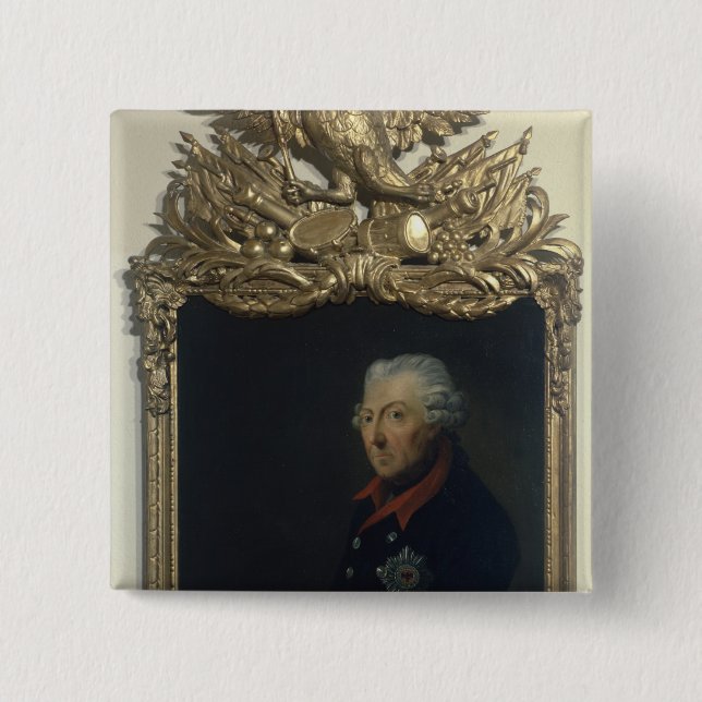 Frederick II von Preußen Button (Vorderseite)