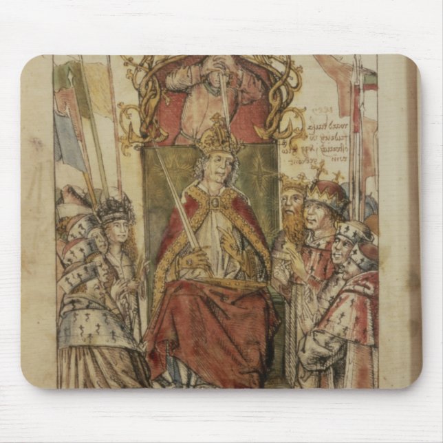 Frederick III umgeben von Prinzen Electors Mousepad (Vorne)