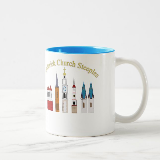 Frederick KircheSteeples Zweifarbige Tasse (Rechts)