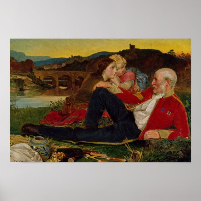 Frederick Sandys - Herbst Poster (Vorne)