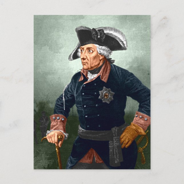 Frederick the Great Postkarte (Vorderseite)