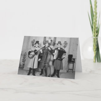 Frederick u. Nelsons schlendernde Minnesänger Feiertagskarte