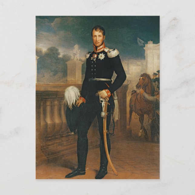 Frederick William III., König von Preußen Postkarte (Vorderseite)