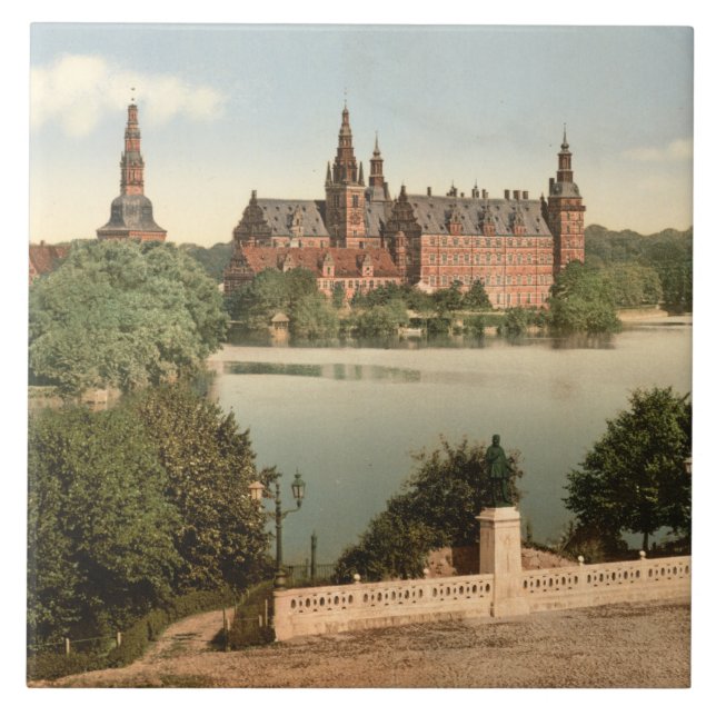 Fredericksborg Schloss I, Kopenhagen, Dänemark Fliese (Vorderseite)