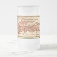 Fredericksburg Beer Vintage Label Tasse