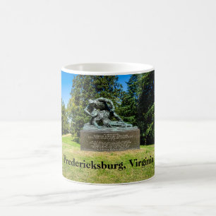 Fredericksburg-Schlachtfeld in Virginia Kaffeetasse