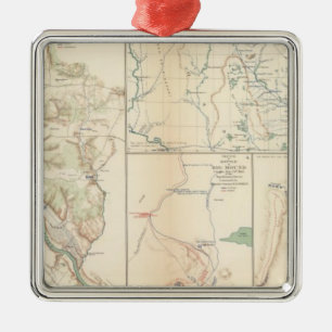 Fredericksburg Silbernes Ornament