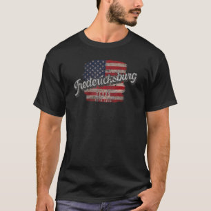 Fredericksburg, Texas - Classic Grunge T-Shirt