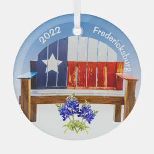 Fredericksburg, Texas, Ornament Aus Glas