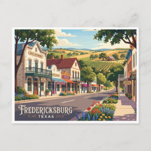 Fredericksburg Texas Postkarte