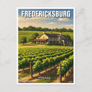 Fredericksburg Texas Travel Postkarte