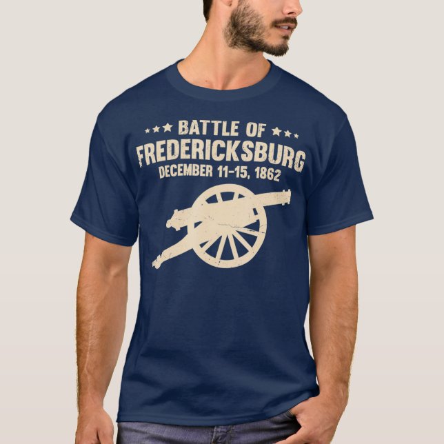 Fredericksburg - US-Schlachtfeld des Zivilen Krieg T-Shirt (Vorderseite)