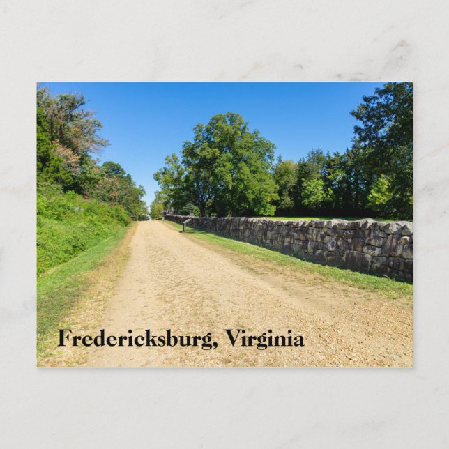 Fredericksburg, Virginia Postkarte (Vorderseite)