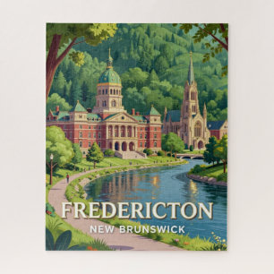 Fredericton New Brunswick Kathedralenstadt💎 Puzzle