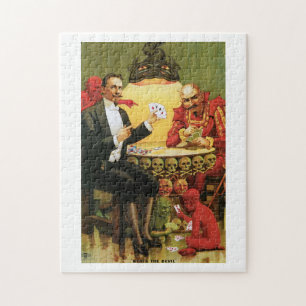 Fredrik der Große ~ Magier Vintage-Magie Puzzle