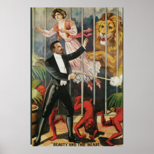 Fredrik Die große Vintage Magie Poster