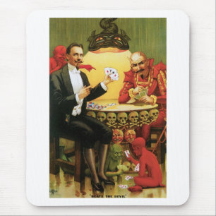 Fredrik die großer ~ Magier-Vintage magische Tat Mousepad