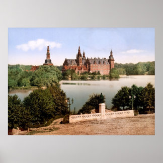 Fredriksborg Castle Kopenhagen Dänemark Poster
