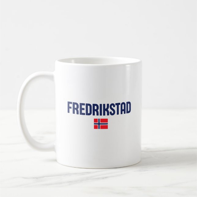 FREDRIKSTAD Norwegen Kaffeetasse (Links)