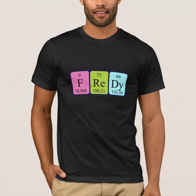 Fredy Periodenname Shirt (Vorderseite)