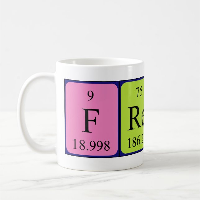 Fredy Periodenname Tasse (Links)