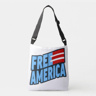 Free America Crossbody Bag Tragetaschen Mit Langen Trägern
