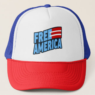Free America Trucker Hat Truckerkappe