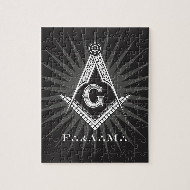 Free-and-Accepted-Masonry-Logo-2016040740 Puzzle (Vertikal)