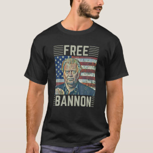 Free Bannon Political Gift T Shirt