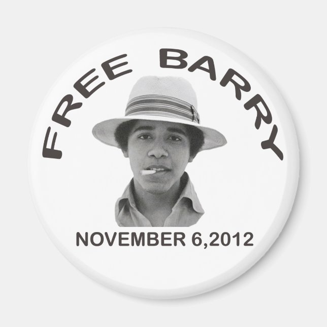 FREE BARRY Magnet (Vorne)