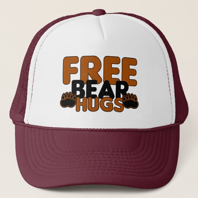 Free BEAR Hugs Truckerkappe (Vorderseite)
