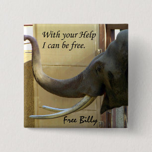 Free Billy the Elephabith_ Button