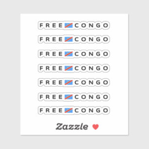Free Congo Pack Aufkleber
