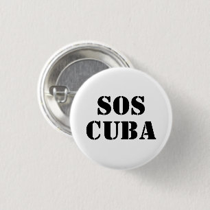 Free Cuba SOS Cuba Button-Taste Button