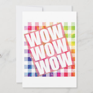 Free Day Wow - WOW WOW Mem Essential Einladung