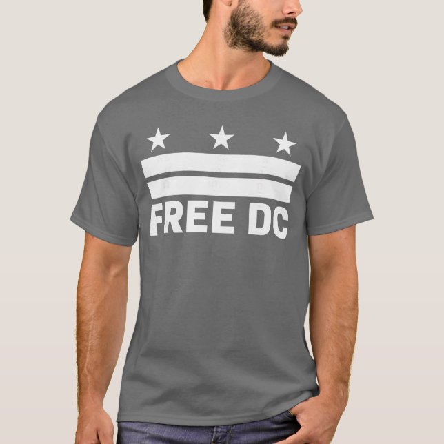 Free DC funny gift T-Shirt (Vorderseite)