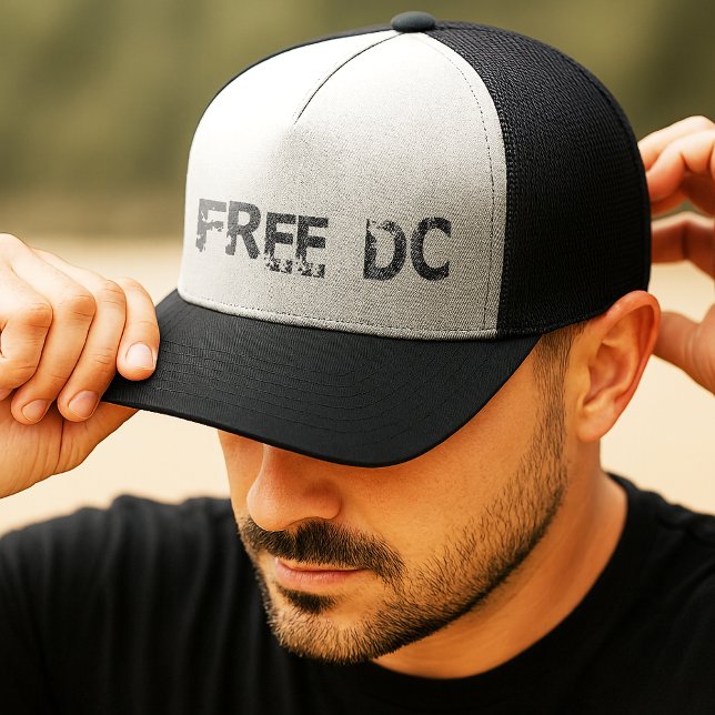 Free DC Washington DC Truckerkappe (Von Creator hochgeladen)