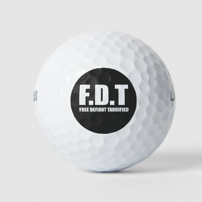 Free Defiant Tarrifs American Golfball (Vorderseite)